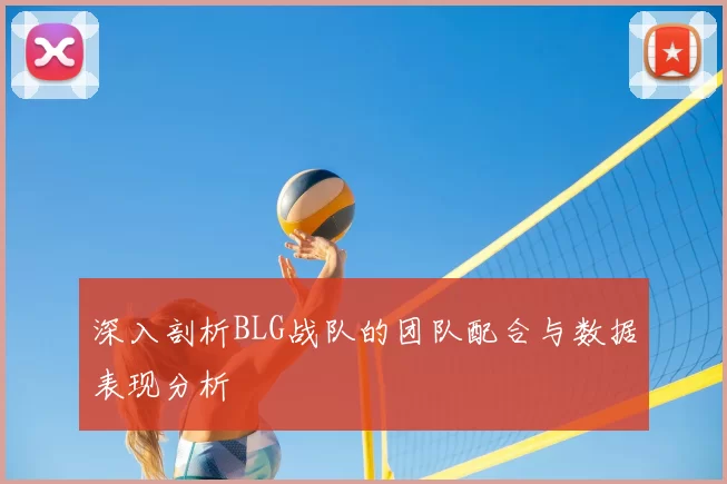 深入剖析BLG战队的团队配合与数据表现分析