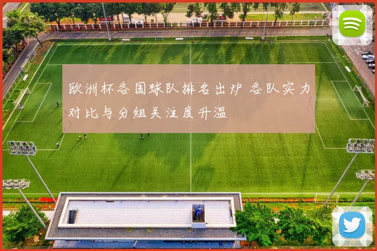 欧洲杯各国球队排名出炉 各队实力对比与分组关注度升温