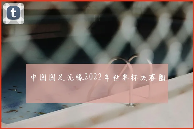 中国国足无缘2022年世界杯决赛圈